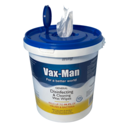Vax-Man 500 count Disinfectant Surface Cleaning Wipes